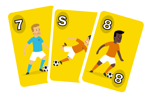 Neem aanvallen over in Striker met een sliding